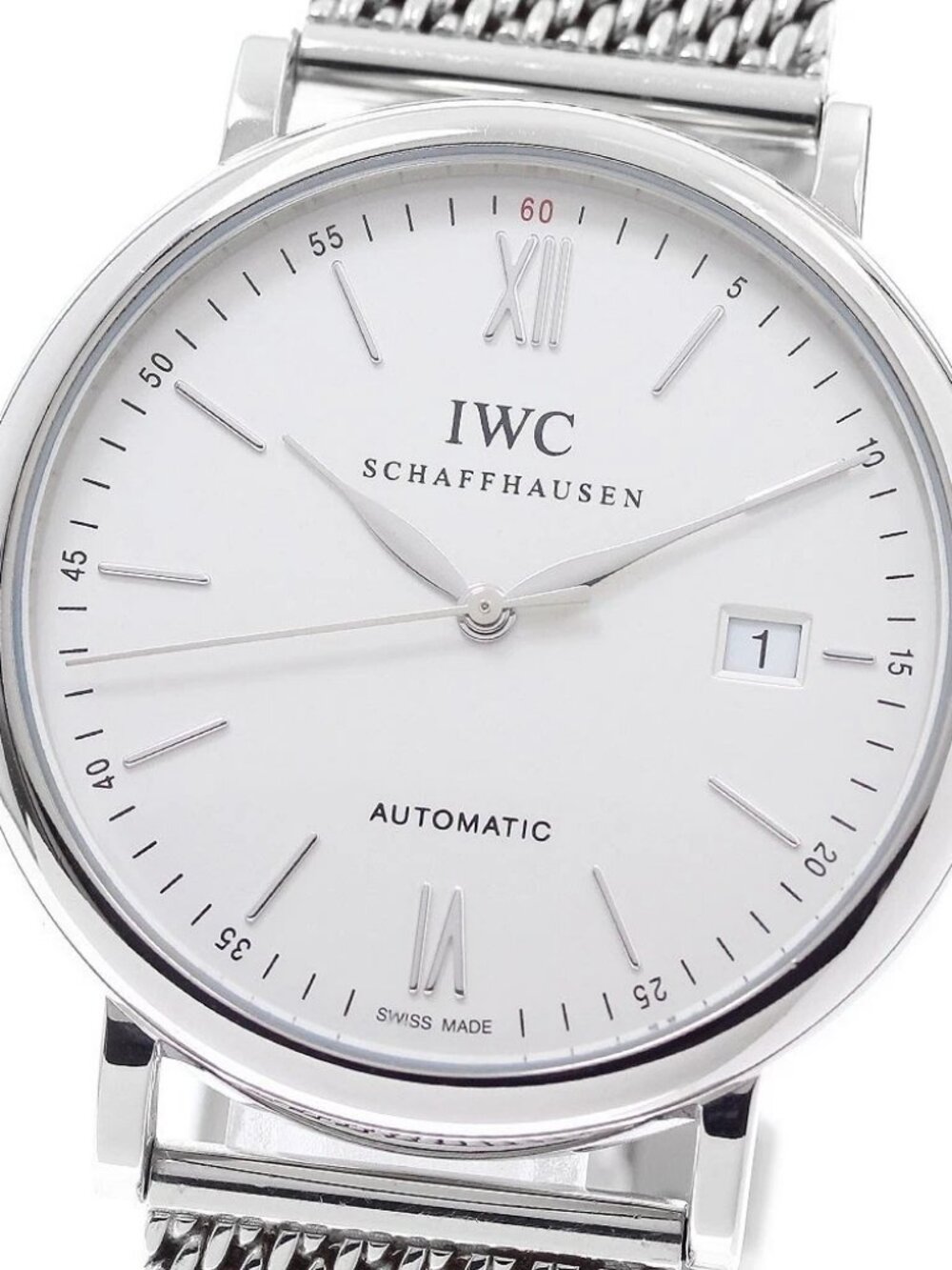 IWC SCHAFFHAUSEN Portofino IW356505 Silver Dial Automatic Men's Watch_962472